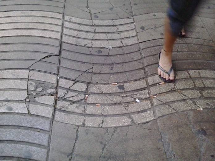 Pavimento de la Rambla